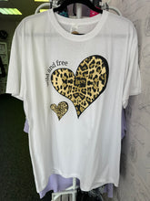 Wild and Free Oversized Tee in White